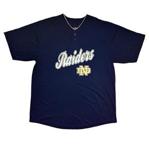 Vintage Notre Dame Raiders Baseball Jersey